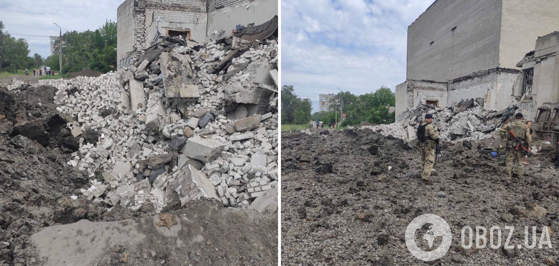 Войска РФ нанесли удар по кинотеатру в Лисичанске, где раньше скрывались мирные жители. Фото и видео