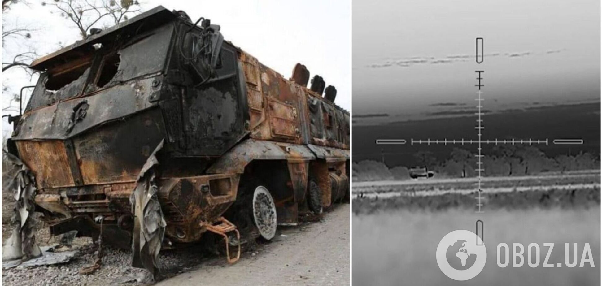 Превратили врага в факел: ССО показали, как горит российский 'Тайфун' с личным составом