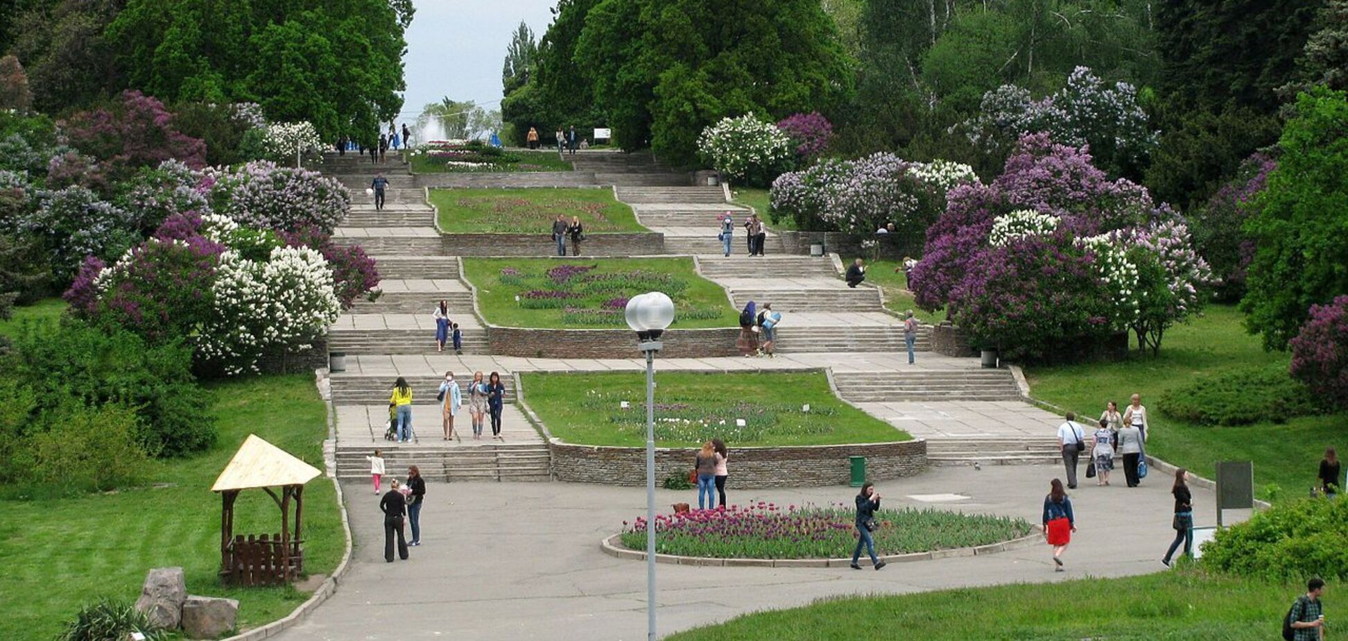 Ботсад був тимчасово закритий для відвідувачів