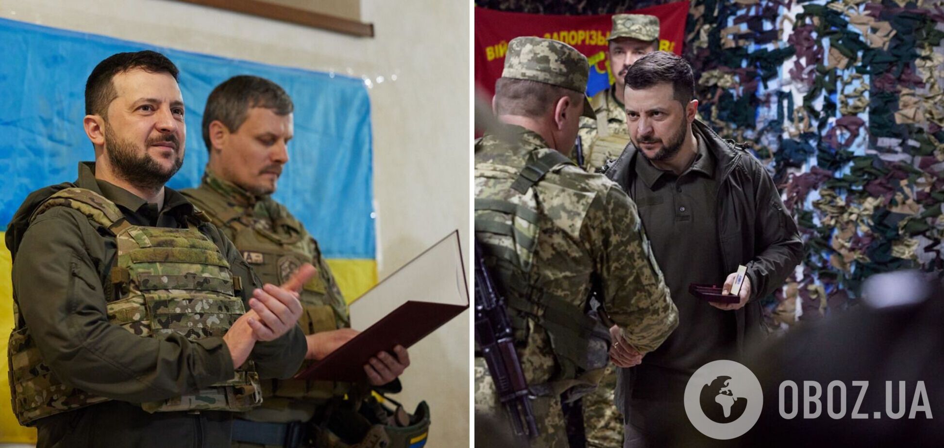 Зеленский приехал на передовую и вручил награды воинам, защищающим Харьковщину. Фото и видео