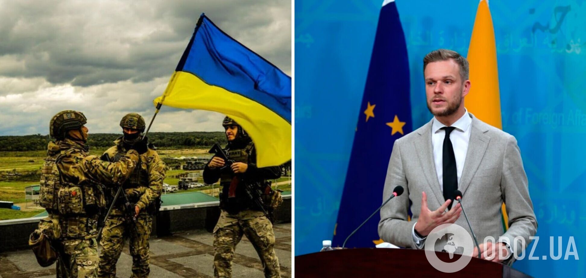 Глава МЗС Литви: ми маємо пообіцяти, що будемо з українцями до їхньої перемоги