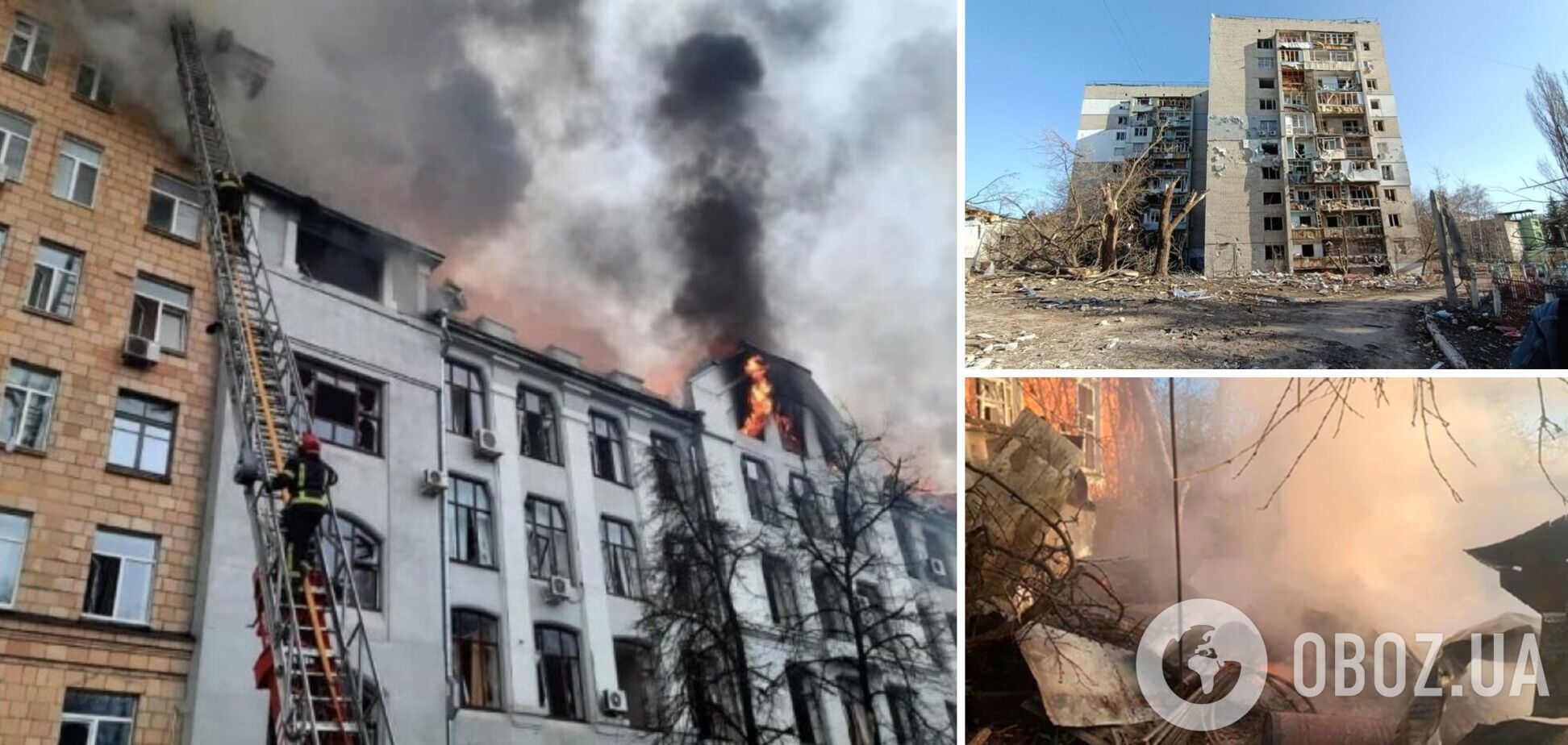 Бомбардування Харкова не припиняються, є 'прильоти' в міську інфраструктуру й житлові будинки, – Терехов