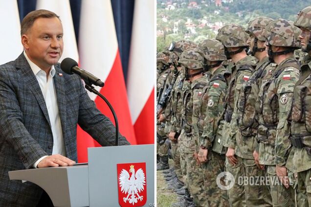 Дуда заявил, что Польша увеличит расходы на оборону из-за угрозы России