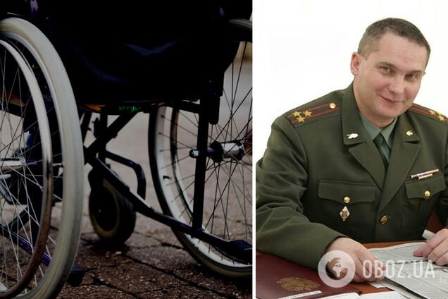 В РФ принесли повестку в военкомат слепому мужчине на инвалидной коляске