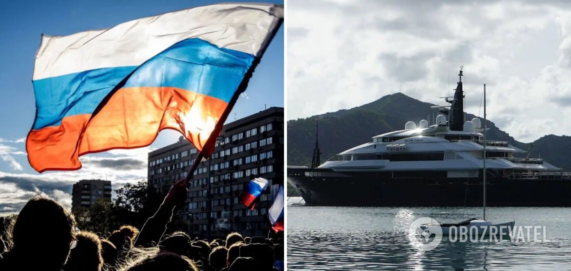 Російські олігархи ховають яхти, щоб їх не арештували