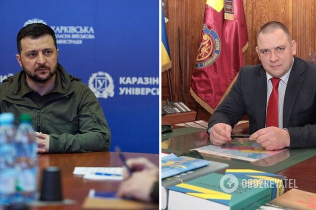 Зеленський звільнив начальника СБУ у Харківській області: ним займуться правоохоронці