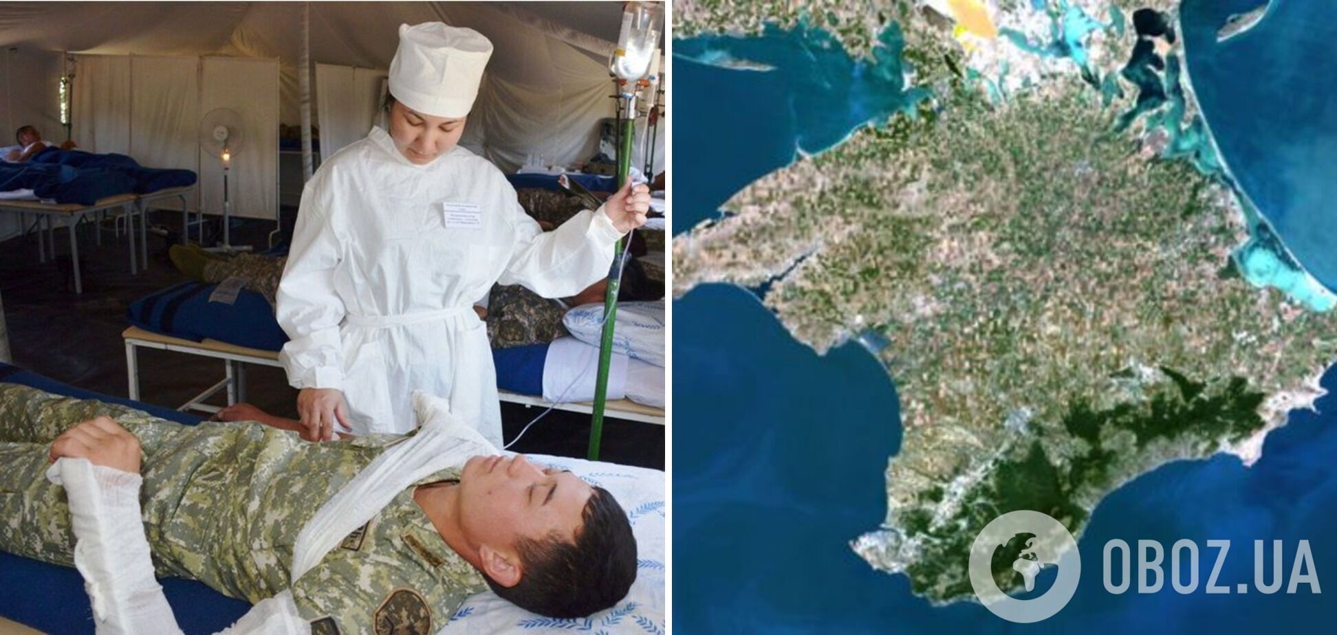 В Крыму много раненых оккупантов