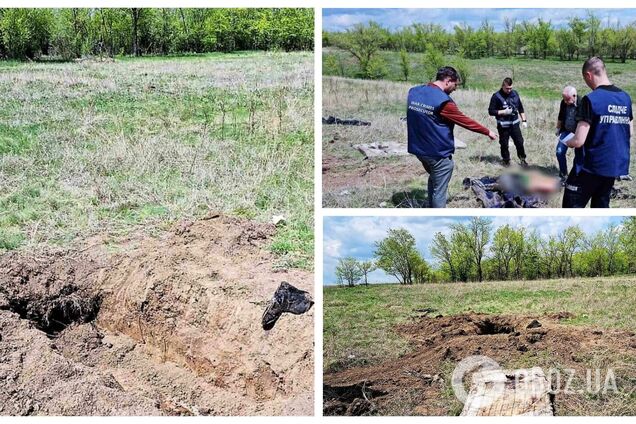 Пытали, а после застрелили: на Николаевщине обнаружили могилу с убитыми оккупантами местными жителями. Фото