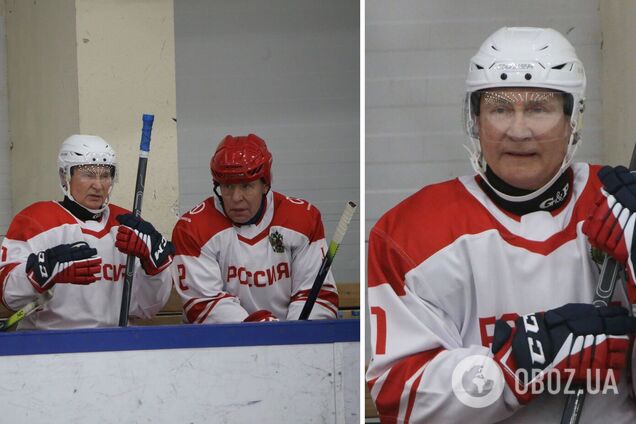 Путин на матче НХЛ