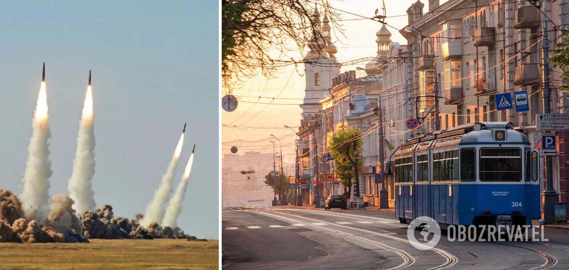 Над Винницей ПВО сбила две российские ракеты