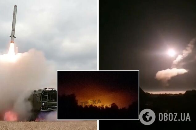 Росія запустила 'Іскандери' з Бєлгородської області: у Мерефі зафіксували ракетний удар. Фото та відео