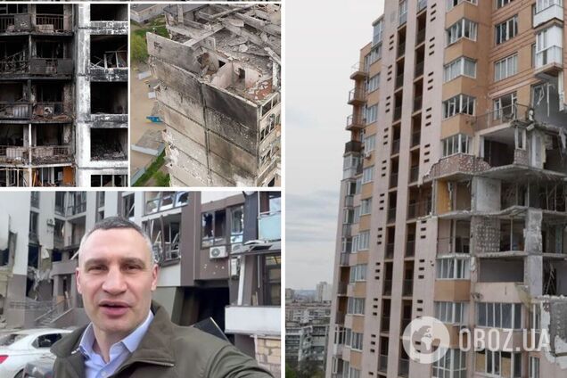 У Києві почали відновлення житлових будинків, пошкоджених окупантами РФ