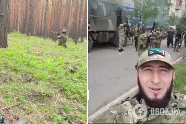 Кадировці 'воюють' із соснами на Луганщині: СБУ показала кадри з телефону 'тік-ток солдата'