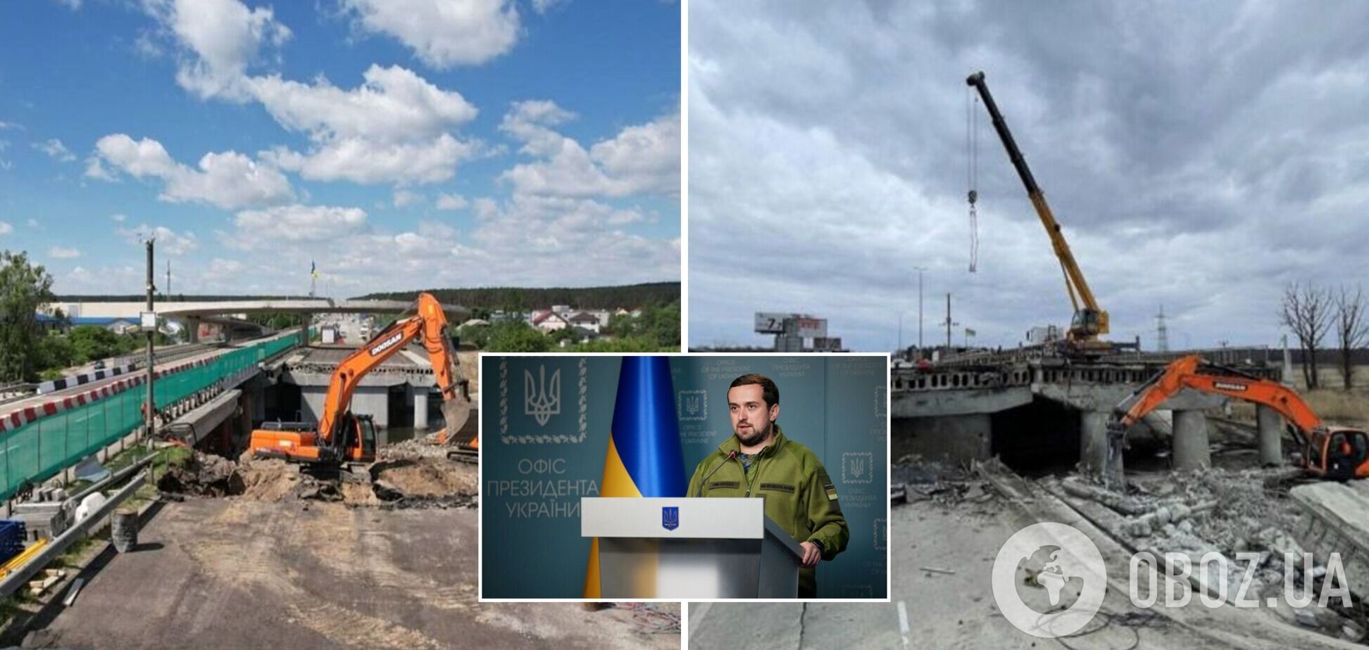 В ОП отчитались о восстановлении инфраструктуры на территориях, освобожденных от враждебной оккупации