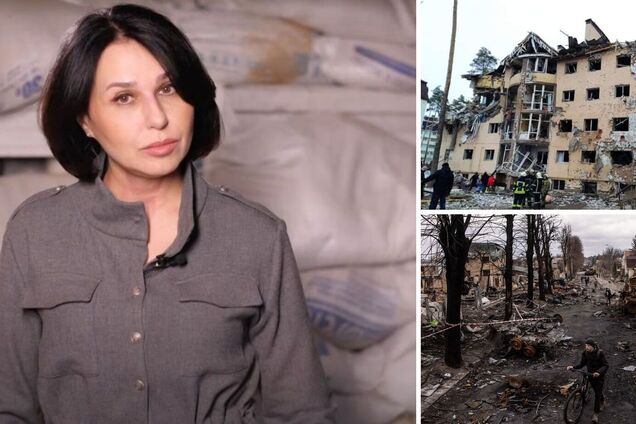 Наталья Мосейчук рассказала, как оккупанты повредили ее дом между Бучей и Ирпенем: там были танковые бои