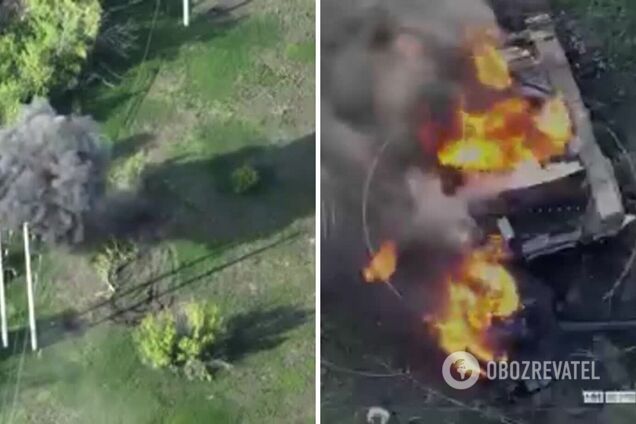 Блестящая работа ВСУ! В сети показали, как горит техника противника. Видео