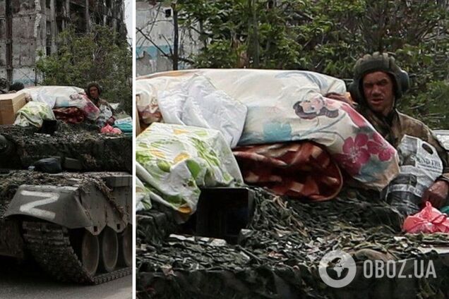 Украинская беженка узнала вещи со своего дома на фото с российским танком