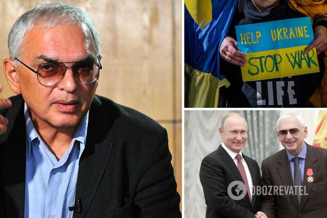 Російський режисер Шахназаров пригрозив концтаборами і стерилізацією росіянам, які проти війни