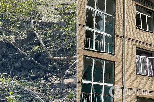 Оккупанты обстреляли Славянск: под удар попали многоэтажка и школа. Фото
