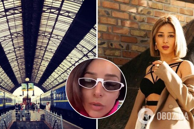 Злата Огнєвіч потрапила в халепу дорогою до Львова: потяг зупинився серед поля, телефон загубила в хащах