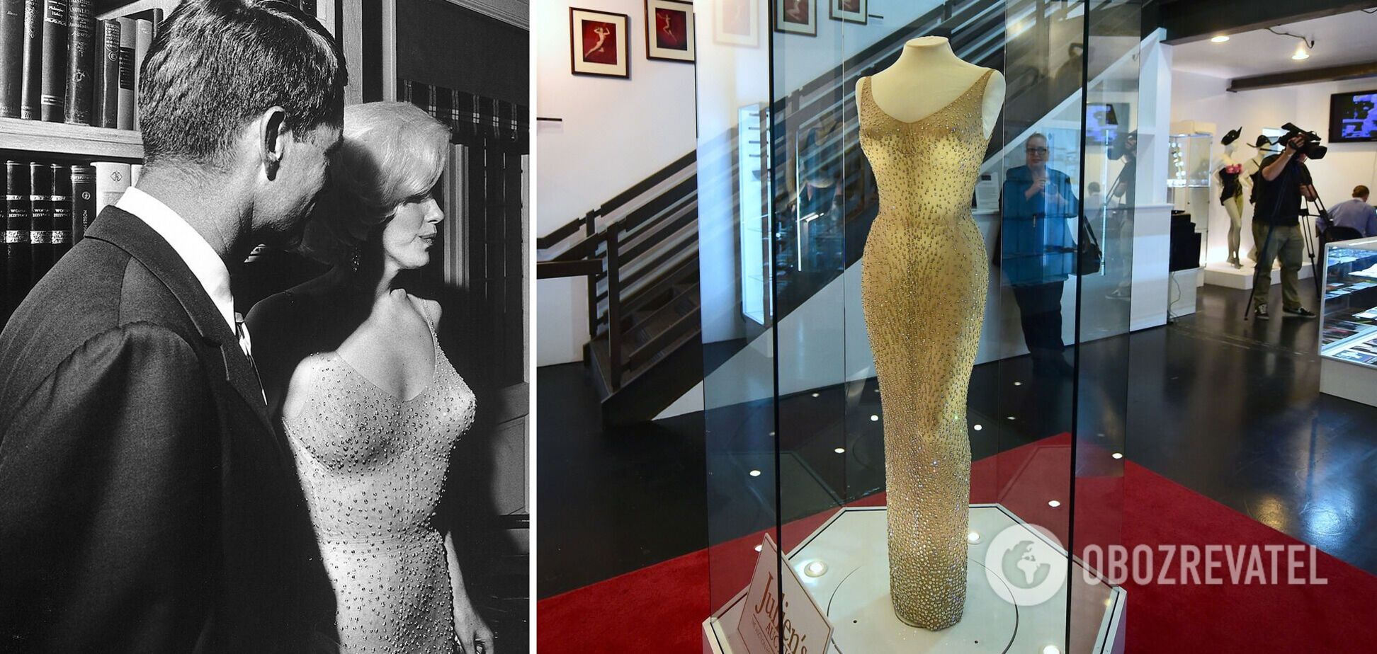 Как выглядела Мэрилин Монро в том самом 'голом платье', о котором снова говорит весь мир. Фото и видео