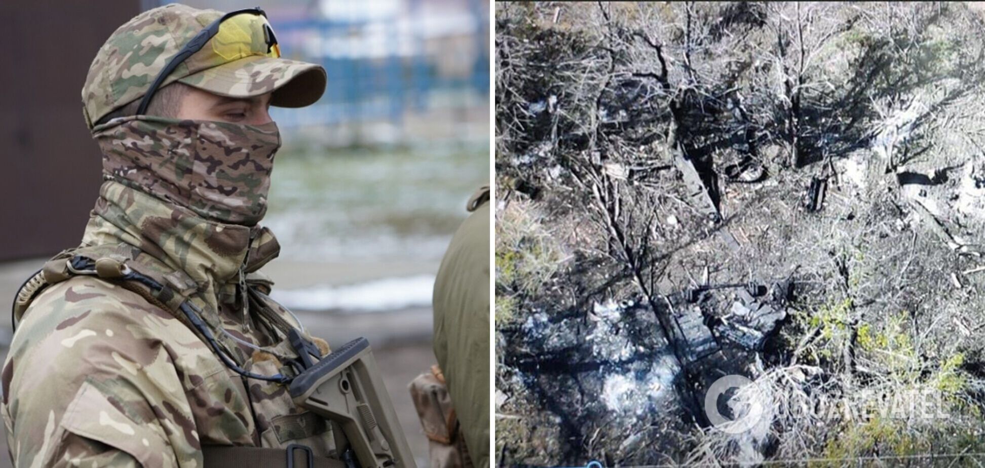 Украинские спецназначенцы точным ударом уничтожили склад боеприпасов оккупантов. Видео