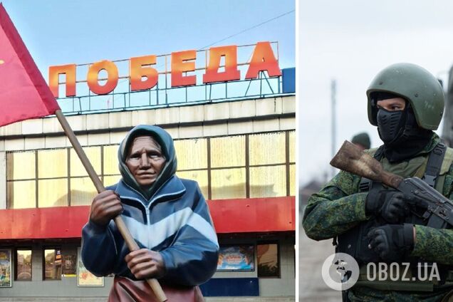 В Белгороде установили памятник пенсионерке, которая вышла к бойцам ВСУ с советским флагом. Фото