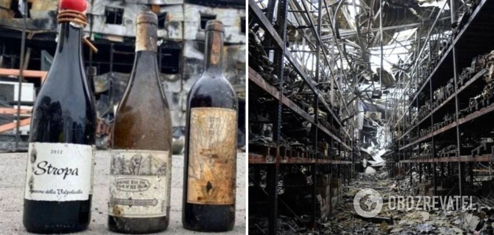 На складе GoodWine под Киевом уничтожили 1,6 млн бутылок вина