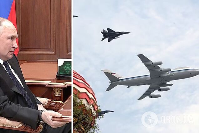 Нове послання Заходу від Путіна: літак судного дня помітили над Москвою