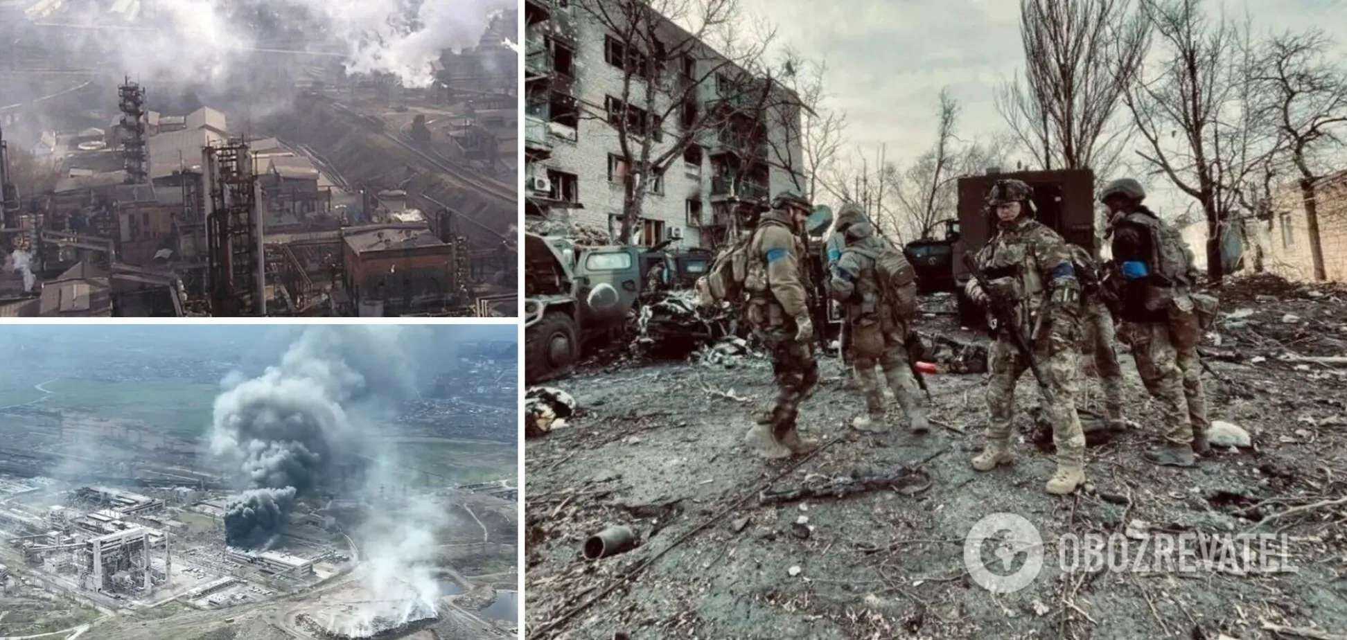 Защитники Мариуполя на 'Азовстали' спели марш украинского войска