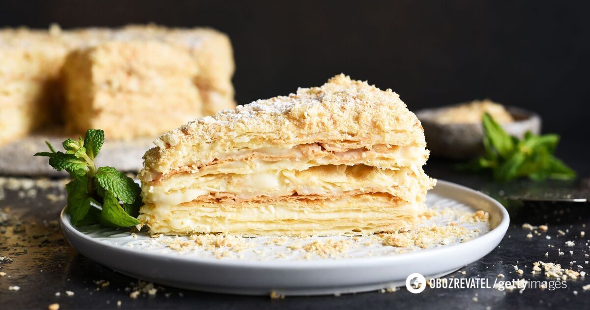 Десерт без выпечки Ленивый Наполеон рецепт с фото на сайте DelicArt Десерт без выпечки: ленивый «Наполеон» - рецепт с фото на сайте DelicArt