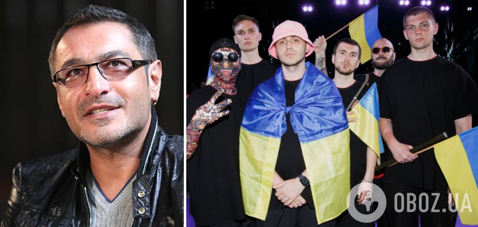 Російський музичний критик Гаспарян на тлі Kalush Orchestra підтримав Україну