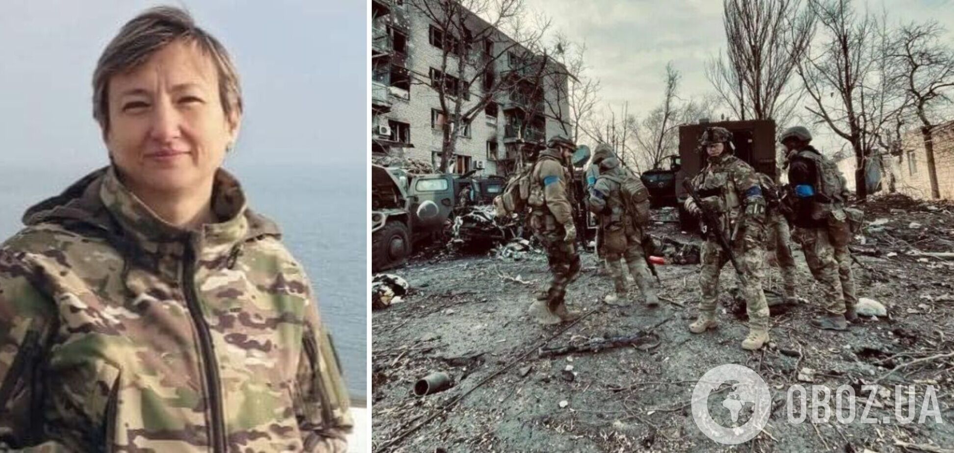 В Мариуполе погибла психолог полка 'Азов', сына которой убил вражеский снайпер под Водяным