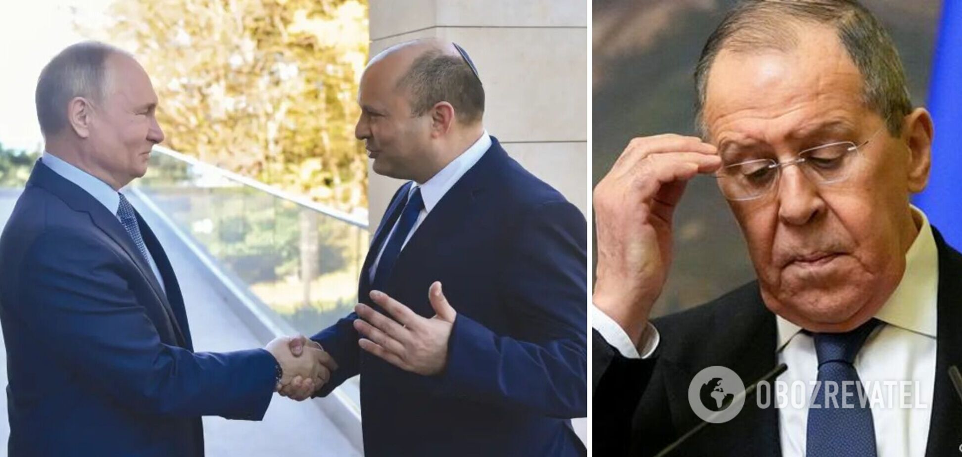 Путин извинился перед Беннетом за слова Лаврова