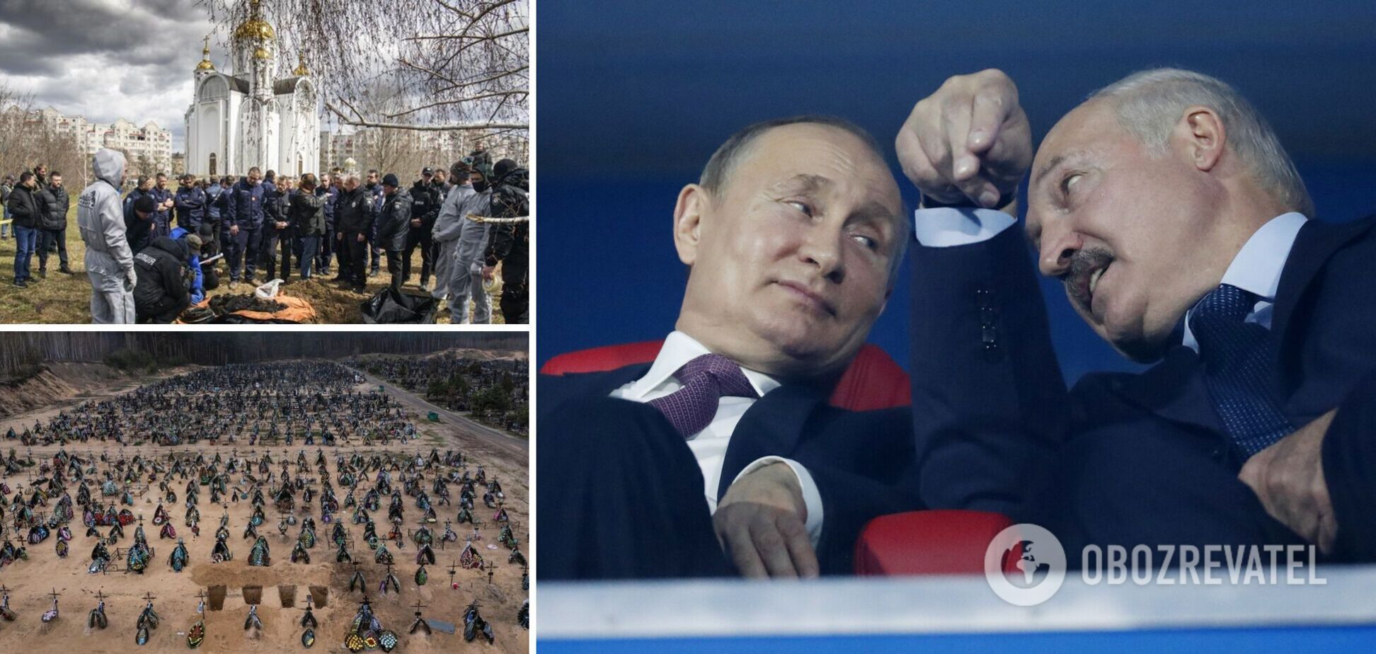 Лукашенко выдал, что резню в Буче 'подстроили англичане, прибывшие из Львова'