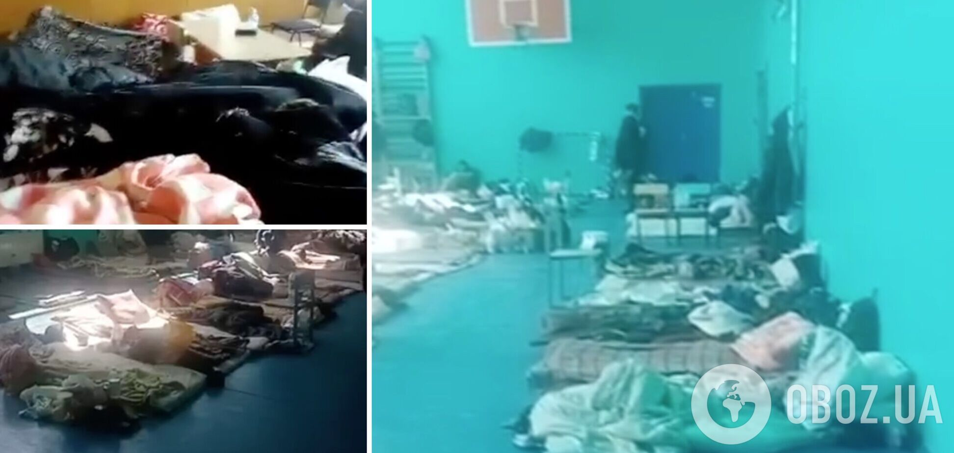 'Это настоящее гетто': в сети появились кадры из фильтрационного лагеря на Донбассе