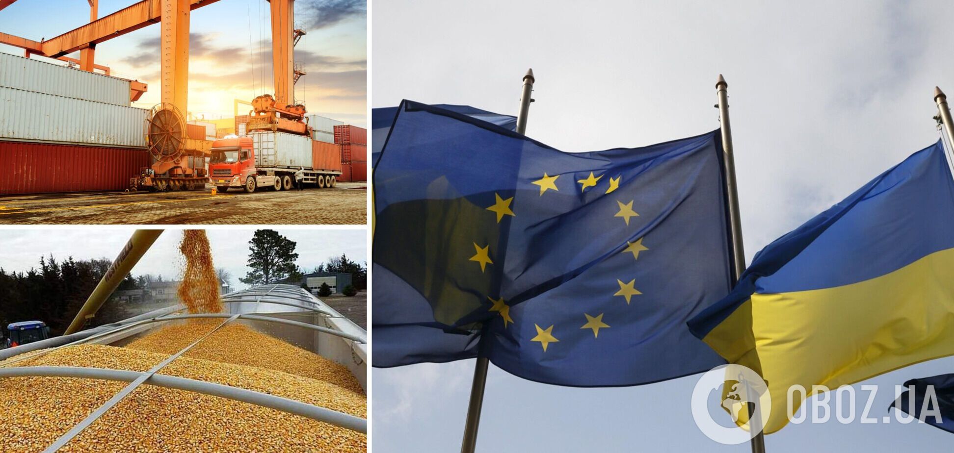 ЕС завершает разработку плана по сухопутному экспорту украинского продовольствия