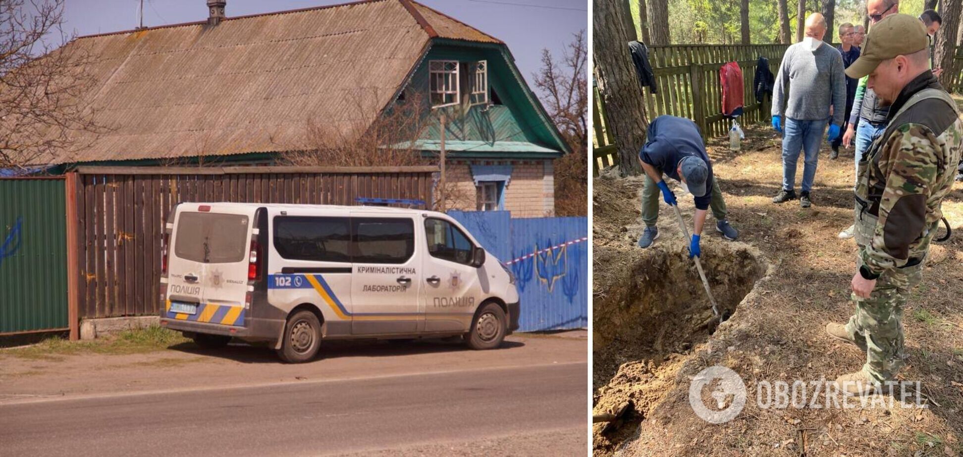 На Київщині все ще знаходять тіла вбитих мирних жителів