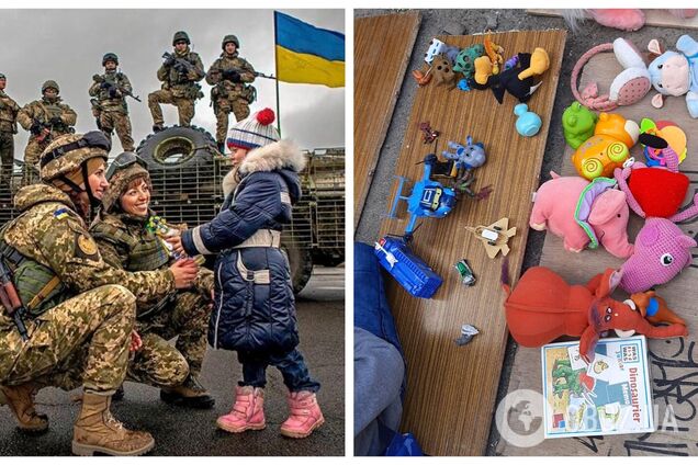Во Львове дети продают игрушки, чтобы собрать деньги на ВСУ. Фото