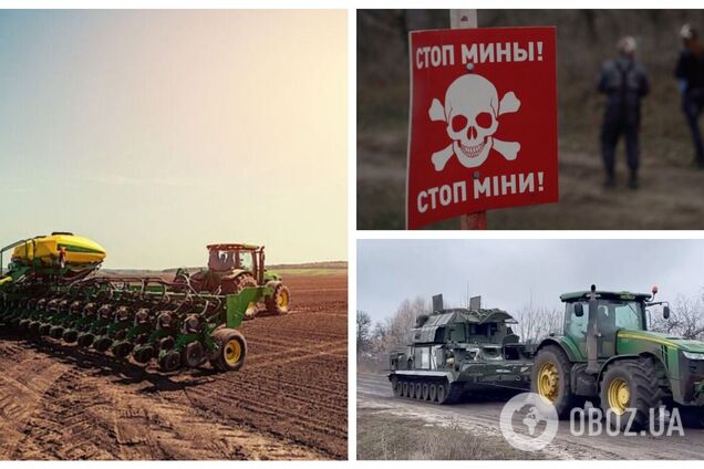 На Харківщині окупанти зірвали посівну: поля усіяні мінами, а фермерські господарства знищені