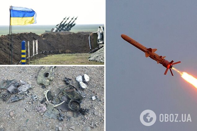 На Одещині сили ППО України збили ворожу ракету. Фото