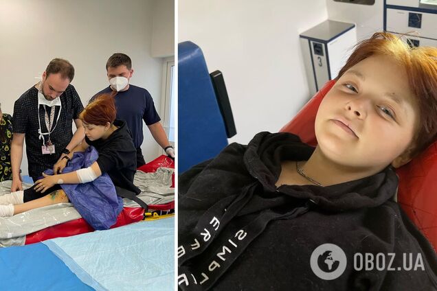 15-летняя девочка из Попасной с простреленными ногами вела авто, чтобы спастись от обстрелов. Видео