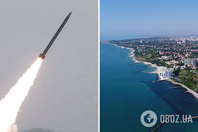 РФ ударила двумя ракетами по Одесскому району