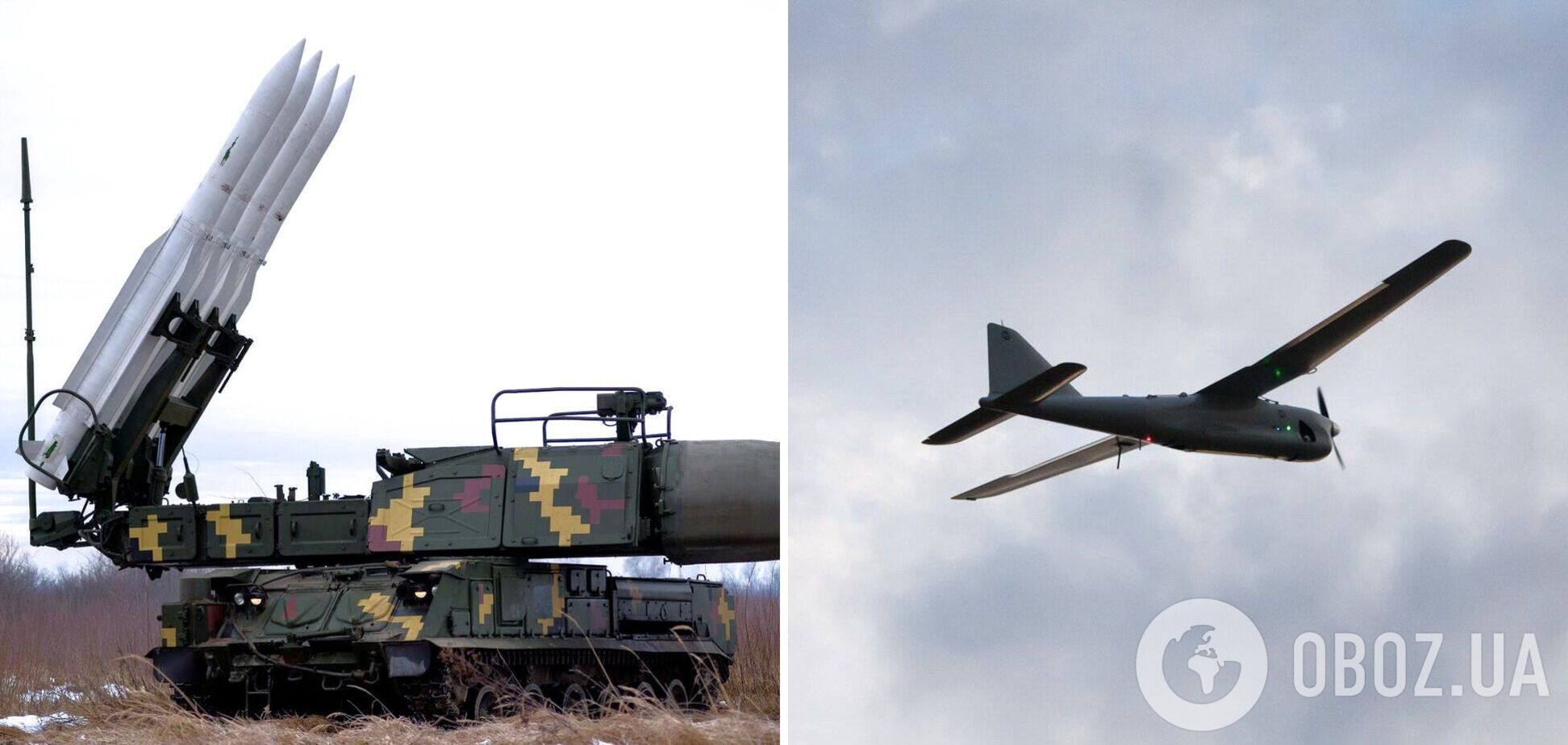 Защитники украинского неба за сутки уничтожили 7 вражеских воздушных целей и до 30 боевых бронированных машин