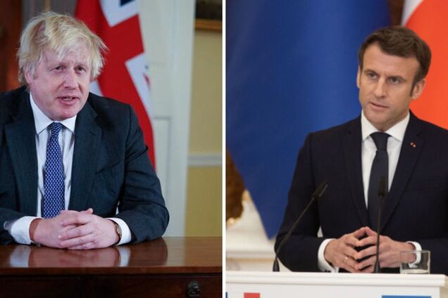 Джонсон призвал Макрона не говорить с Россией на ее условиях