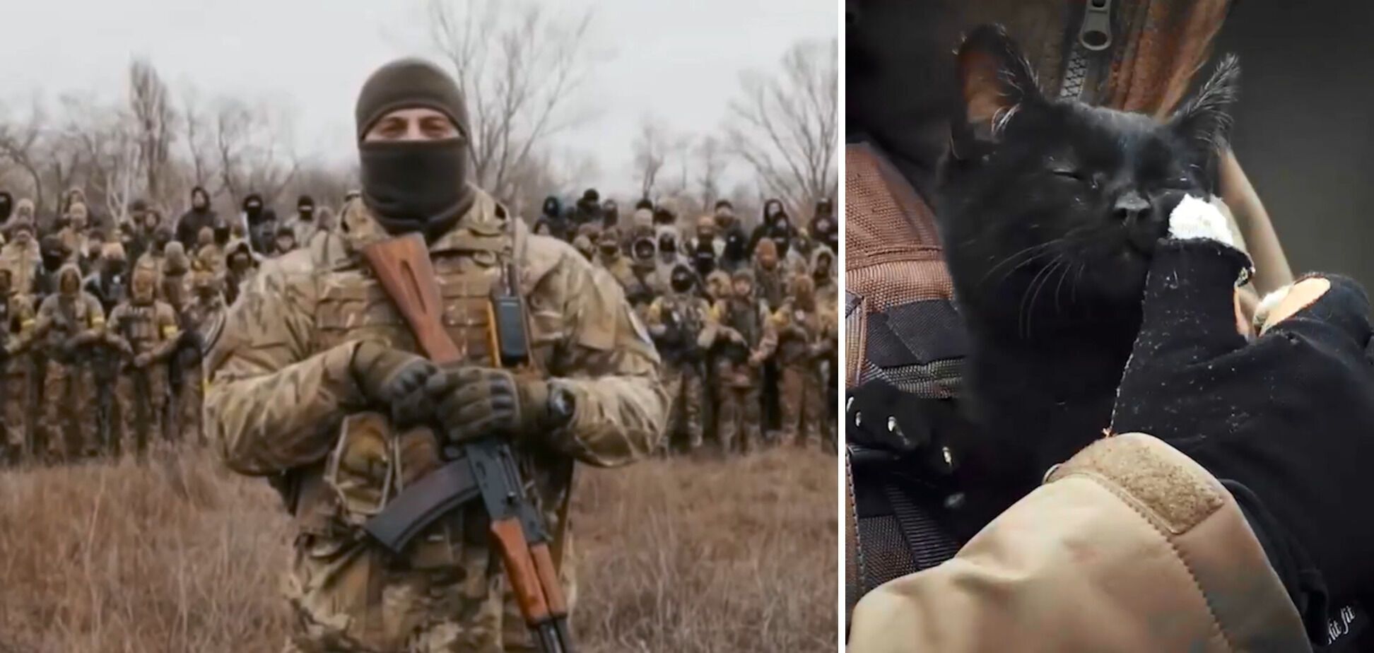 Украинские воины