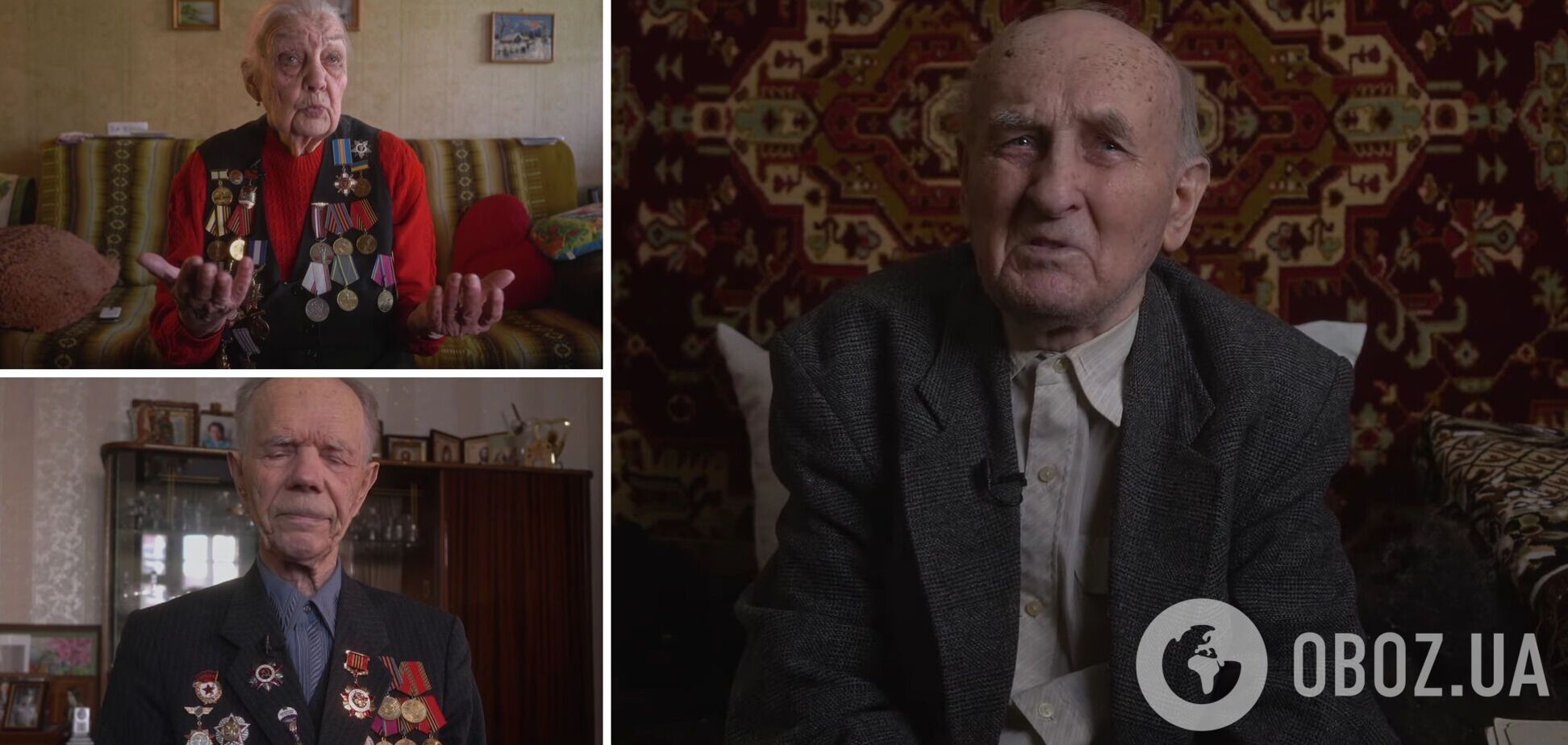 'Зачем вы напали? Выпусти людей из 'Азовстали': ветераны Второй мировой пристыдили Путина. Видео