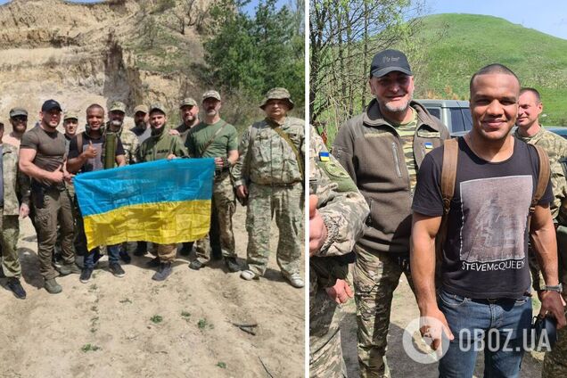 Жан Беленюк приїхав до бійців спецзагону 'Старі Перці'