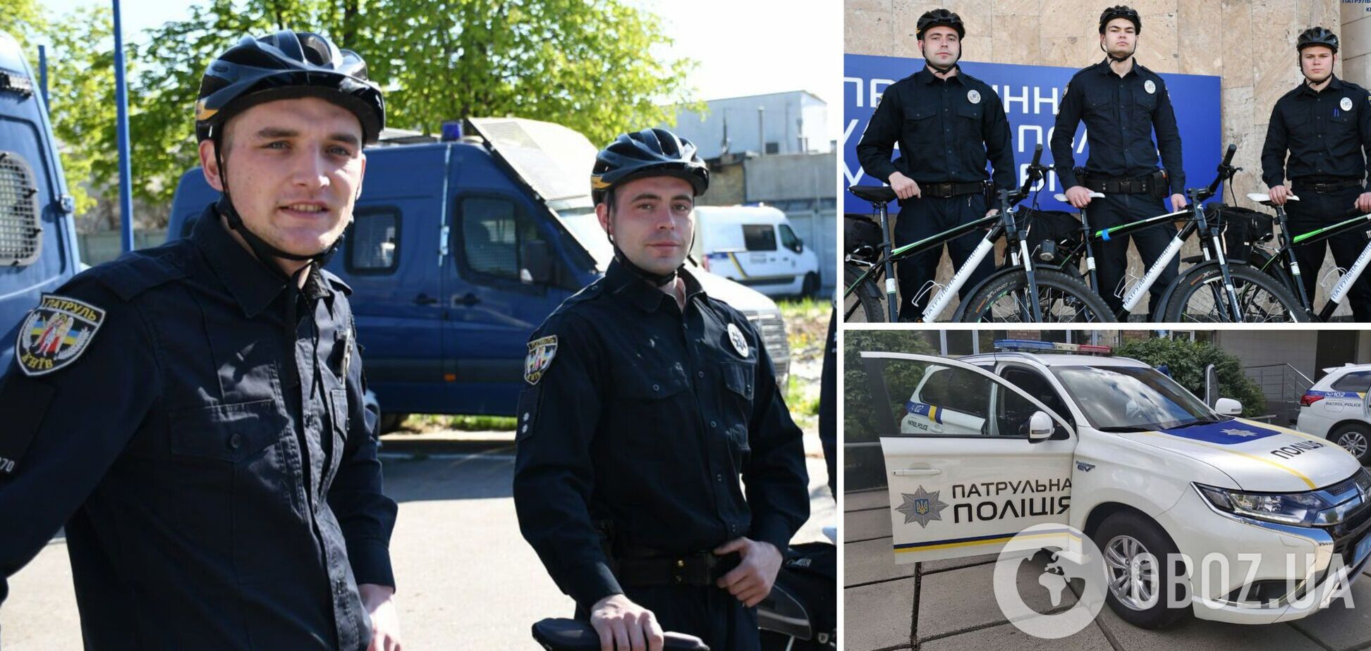 На вулиці столиці повернулися поліцейські велопатрулі