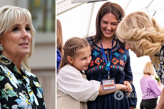 'Поражена храбростью украинских матерей': Джилл Байден пообщалась с пострадавшими из-за российской войны